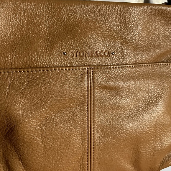 Stone & Co. Mocha Brown Shoulder Bag - Picture 3 of 8